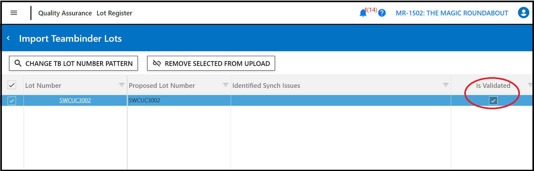 Add CivilPro Lot to TB - notes-validation.png