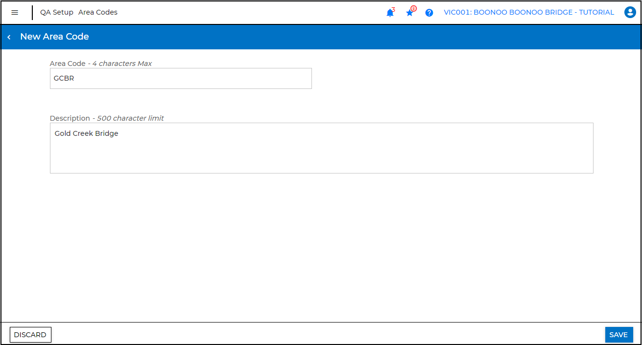 Add Area Codes – CivilPro